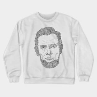 Lincoln Line Art Crewneck Sweatshirt